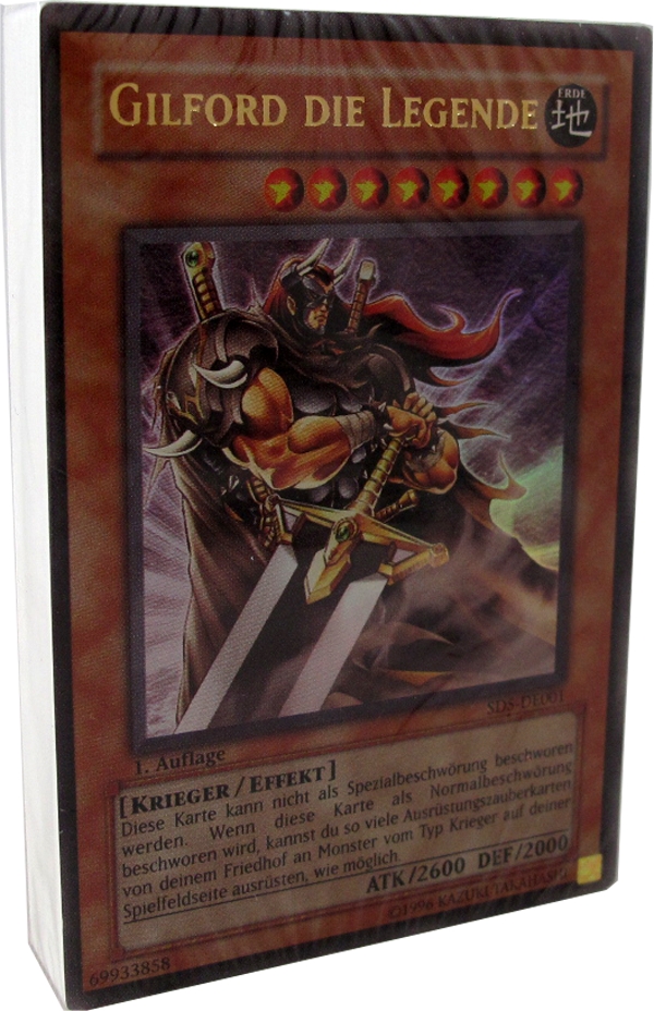 Yu-Gi-Oh! Warriors Triumph Structure Deck ohne Verpackung deutsch