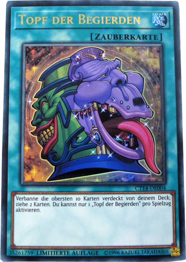 CT14-DE004 Topf der Begierden Super Rare deutsch