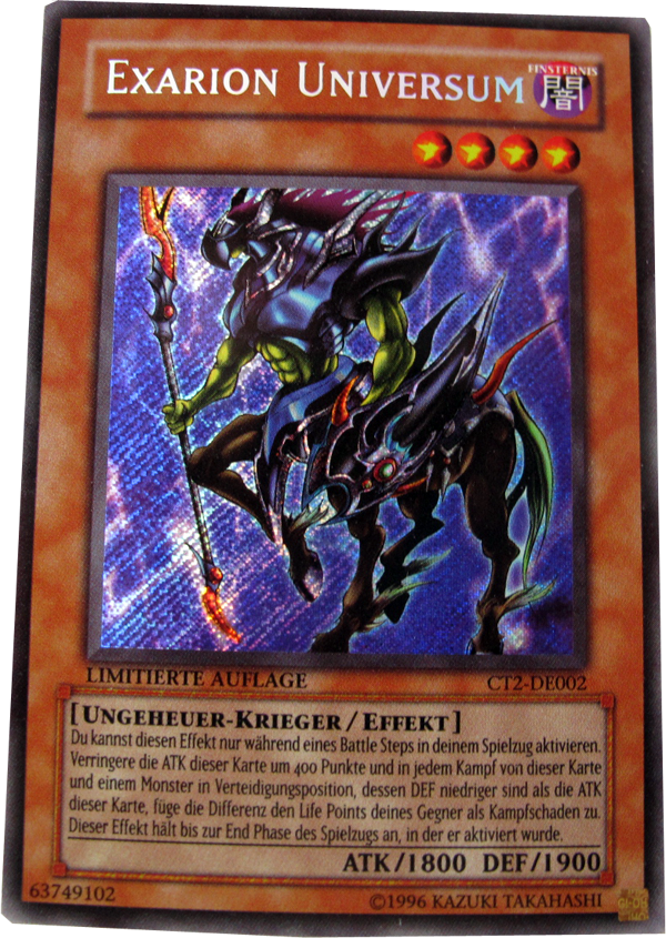 CT2-DE002 Exarion Universum Einzelkarte Deutsch