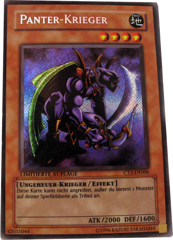 CT2-DE006 Panter-Krieger Einzelkarte Deutsch