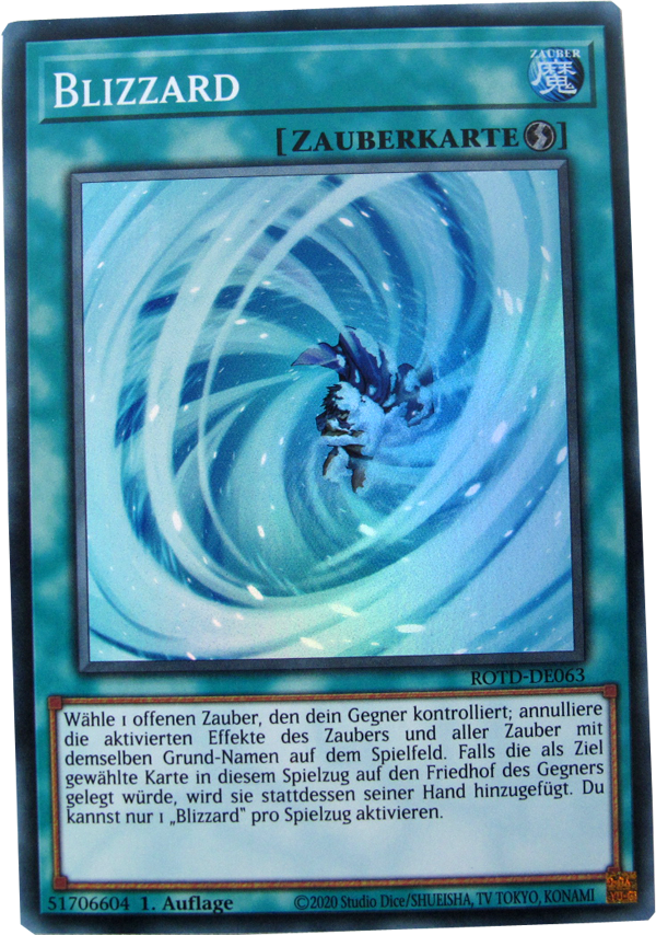 ROTD-DE063 Blizzard Super Rare deutsch