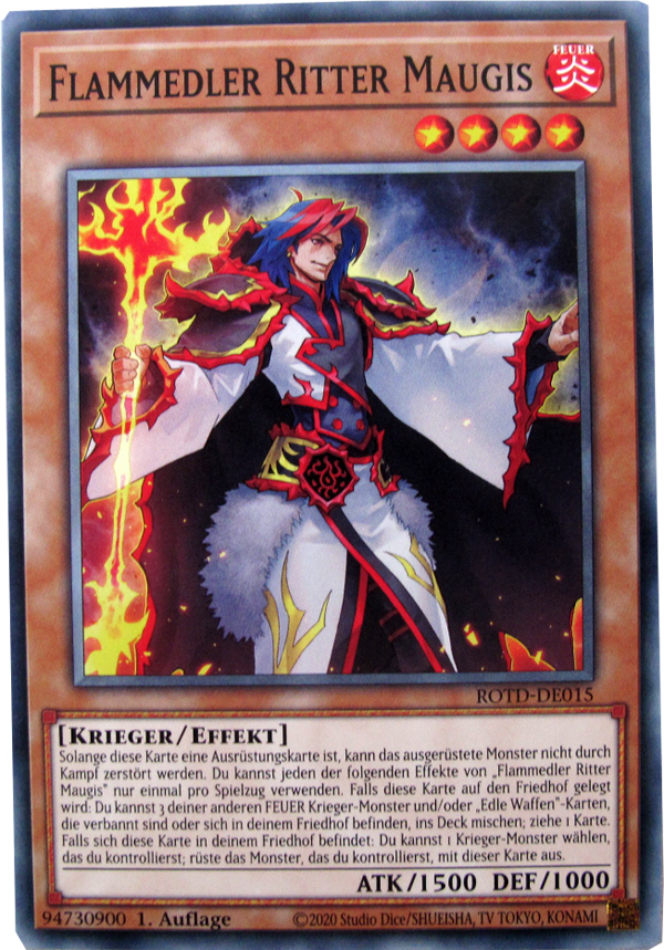 ROTD-DE015 Flammedler Ritter Maugis common deutsch