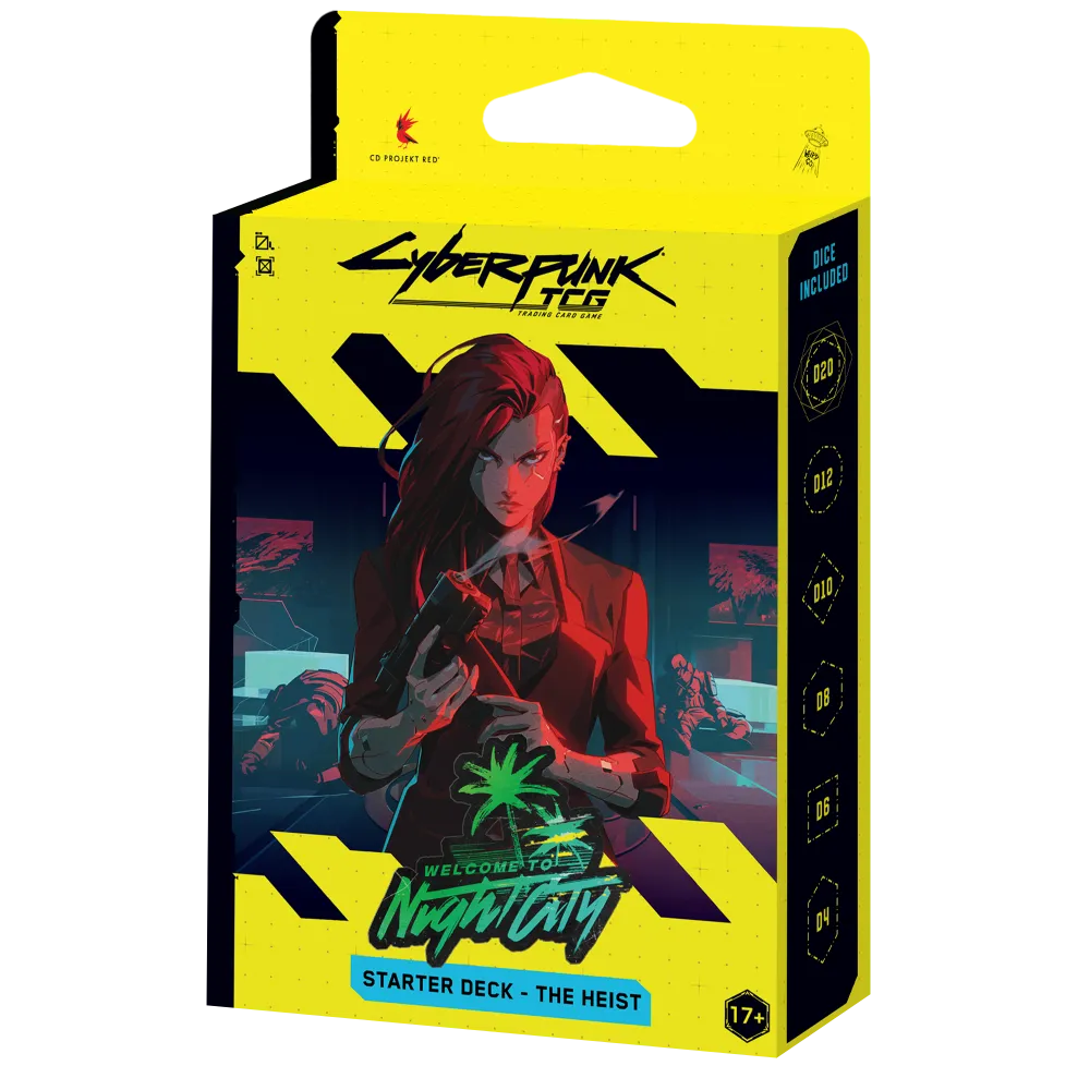 Cyberpunk TCG Welcome To Night City Starter Deck – The Heist (EN)