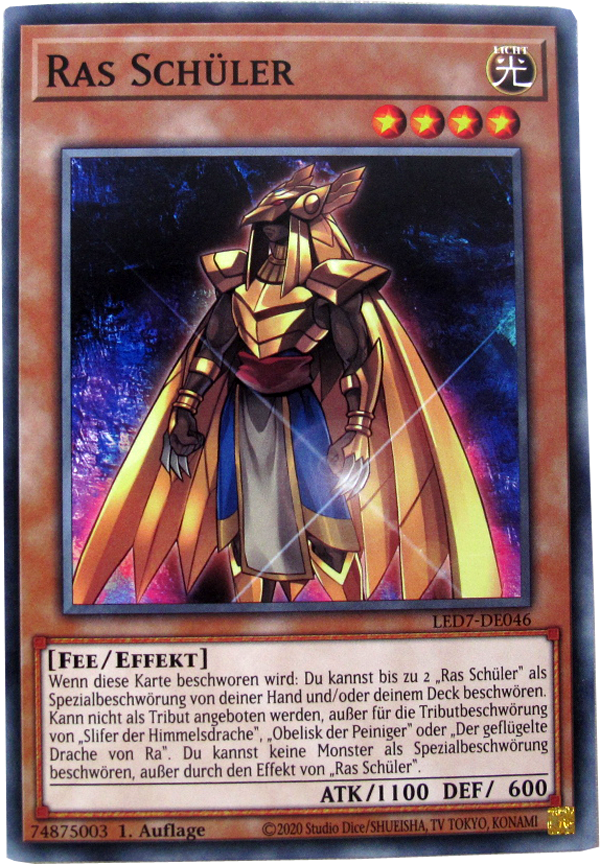 LED7-DE046 Ras Schüler common deutsch