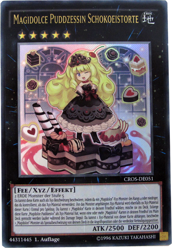 CROS-DE051 Magidolche Puddzessin Schokoeistorte Ultra Rare deutsch