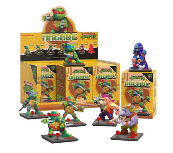Figur - TEENAGE MUTANT NINJA TURTLES Blind Box Display (6 Blindboxen) - Arcade