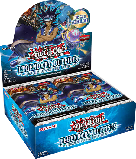 Yu-Gi-Oh! Legendary Duelists: Duels from the Deep Booster Display deutsch