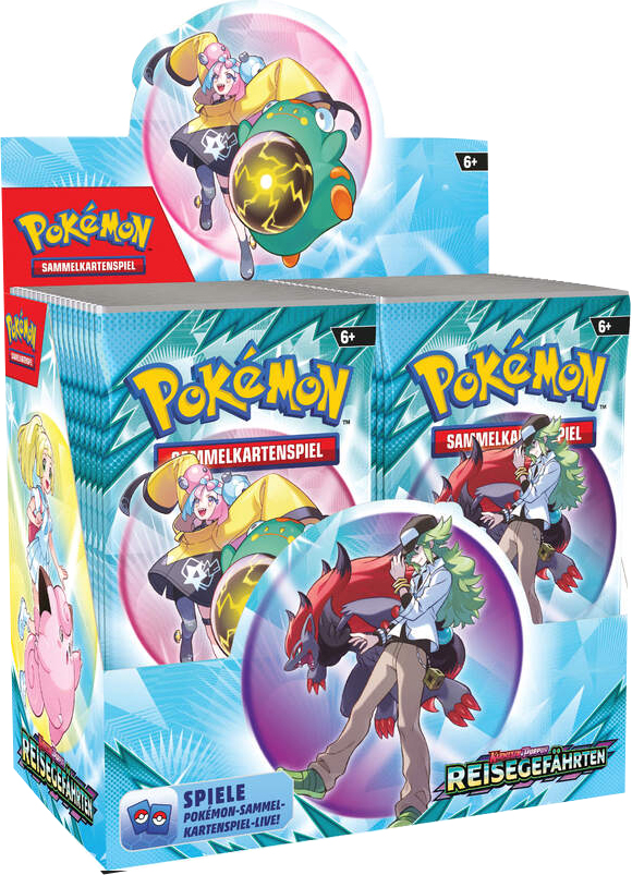 Pokemon Karmesin & Purpur Reisegefährten Booster Display deutsch