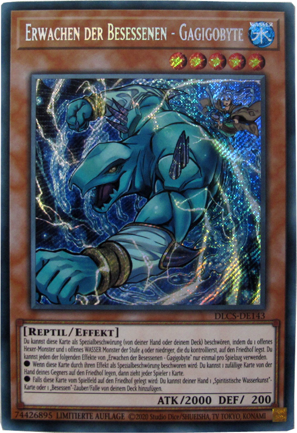DLCS-DE143 Erwachen des Besessenen - Gagigobyte Secret Rare deutsch