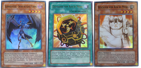 RGBT-DEPP1-3 Eisenkern von Koa'ki, Wächter von Koa'ki, Schwarflügel Shura