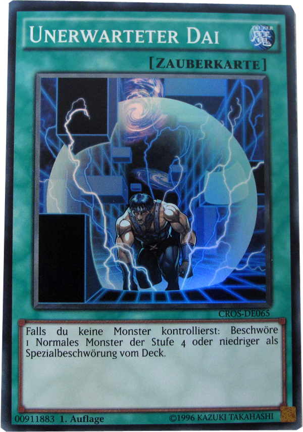 CROS-DE065 Unerwarteter Dai Super Rare deutsch