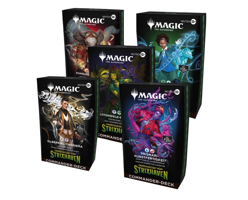 Magic Geheimnisse von Strixhaven Commander Deck SET deutsch