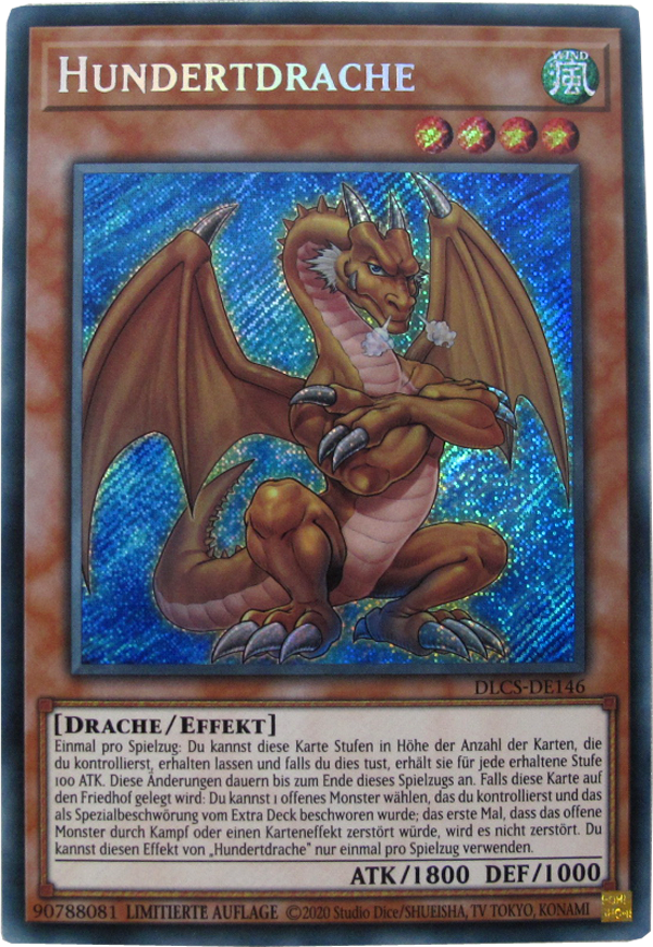 DLCS-DE146 Hundertdrache Secret Rare deutsch