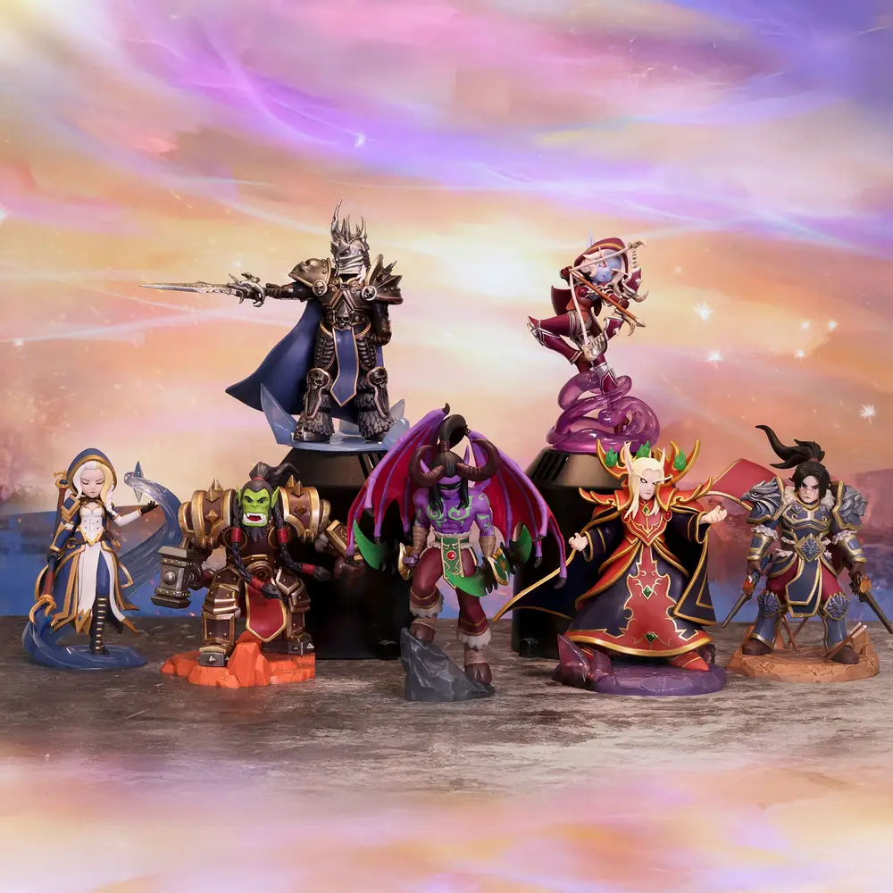 Figur - World of Warcraft Blind Box Display (6 Blindboxen)