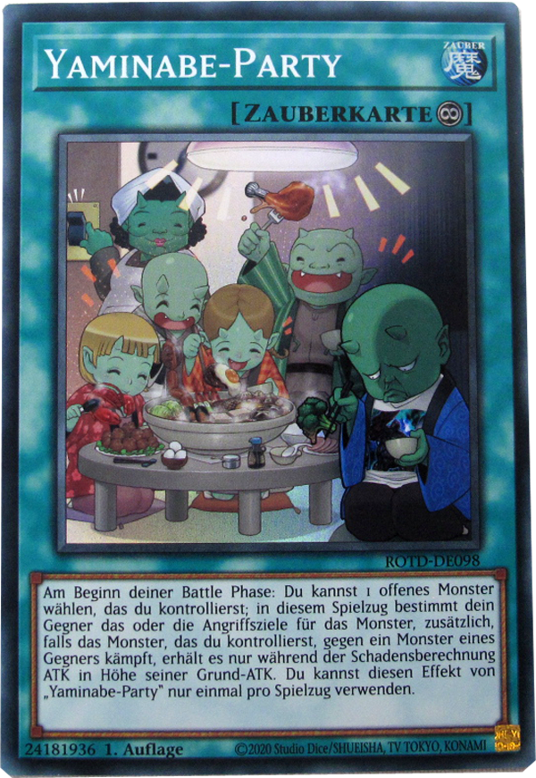 ROTD-DE098 Yaminabe-Party Super Rare deutsch