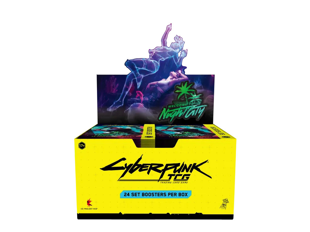 Cyberpunk TCG Welcome To Night City 24pc Booster Display (EN)