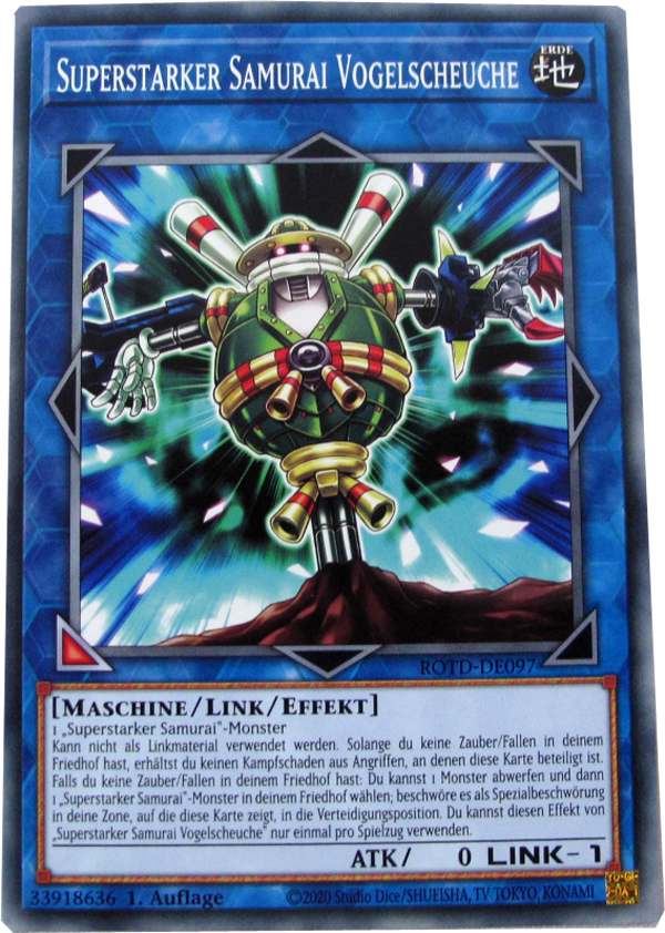ROTD-DE097 Superstarker Samurai Vogelscheuche common deutsch