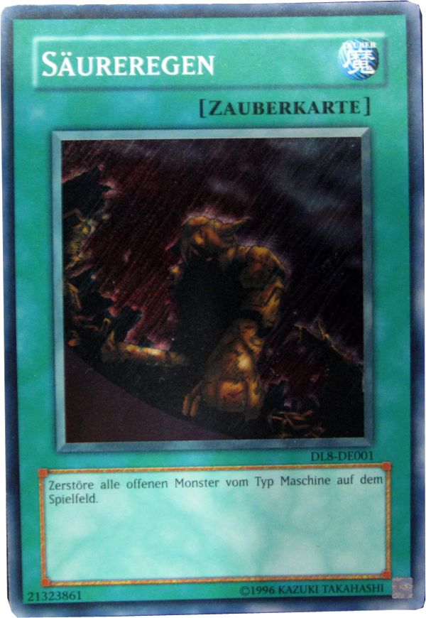DL8-DE001 Säureregen Super Rare deutsch