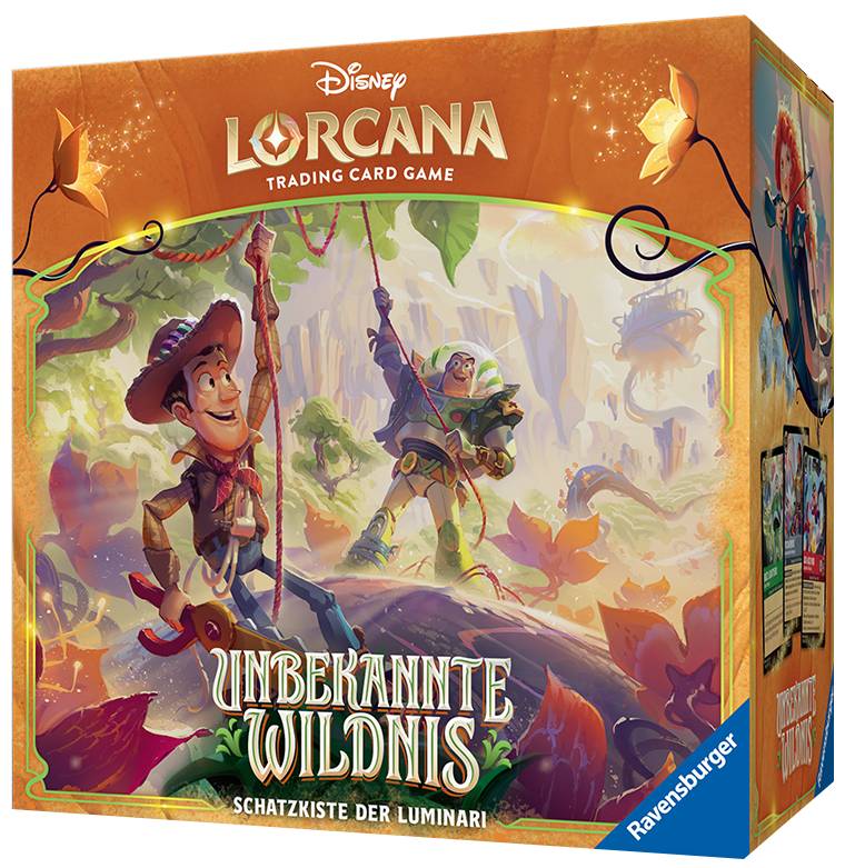 Disney Lorcana Unbekannte Wildnis - Schatzkiste der Luminari deutsch